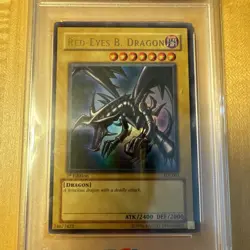YUGIOH! Red-Eyes B. Dragon SDJ-001 Starter Deck: Joey 1st Edition PSA 9 New Cert - Image 5