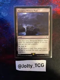Mariposa Military Base #151 Fallout Magic MTG - Image 1