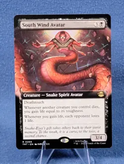 South Wind Avatar Extended Art NM 0269 Teenage Mutant Ninja Turtles TMNT MTG A - Image 1