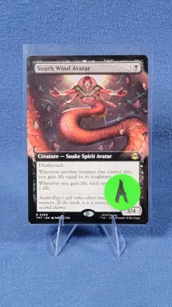 South Wind Avatar Extended Art NM 0269 Teenage Mutant Ninja Turtles TMNT MTG A - Image 3