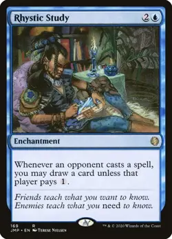 NON-FOIL Rhystic Study #169 - Jumpstart (JMP) - Image 1