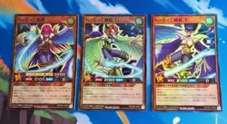 Yugioh 3 Rush Duel Harpie Lady Card Bundle Japanese Super Rare TB01-JP001/2/3 - Image 1