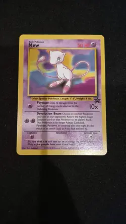 2000 Pokemon Mew 8 Black Star Promo - Image 1