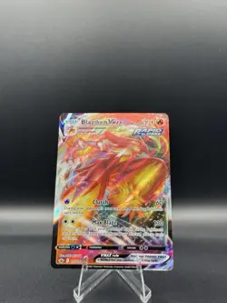 Blaziken VMAX 021/198 Holo Ultra Rare Pokemon Card TCG Chilling Reign NM - Image 1