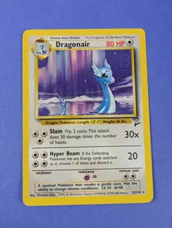 Dragonair - 22/130 - Rare Base Set 2 - Pokemon Card - LP - Image 1