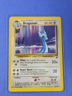 Dragonair - 22/130 - Rare Base Set 2 - Pokemon Card - LP - Image 3