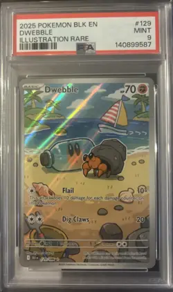 Lot of (8) Pokemon ,All PSA 9, Debbie, Snivy, Feebas, Omanyte Noibat + - Image 4