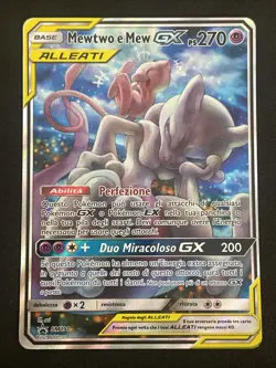 Pokemon TCG Alleati MEWTWO e MEW GX SM191 - 2019 ITA ITALIANO - Image 1