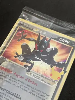 Pokemon TCG GRENINJA GOLD STAR SWSH144 Promo - ITA ITALIA SEALED - Image 2