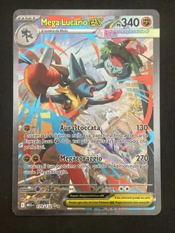 Pokemon TCG MEGA LUCARIO EX 179/132 Megaevoluzione - 2025 ITA ITALIANO - Image 1