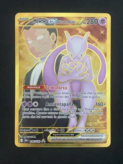 POKEMON TCG MEWTWO EX del Team Rocket 240/182 Rivali Predestinati - ITA ITALIANO - Image 1