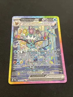 Pokemon TCG VAPOREON EX 149/131 Evoluzioni Prismatiche - 2025 ITA ITALIANO - Image 2