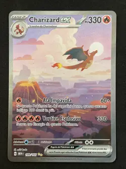 Pokemon TCG CHARIZARD EX 199/165 151 - 2023 ITA ITALIANO - Image 1