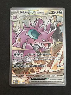 POKEMON NIDOKING EX del Team Rocket 233/182 Rivali Predestinati - ITA ITALIANO - Image 1