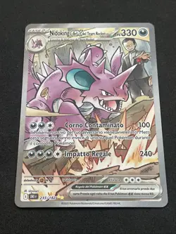 POKEMON NIDOKING EX del Team Rocket 233/182 Rivali Predestinati - ITA ITALIANO - Image 2