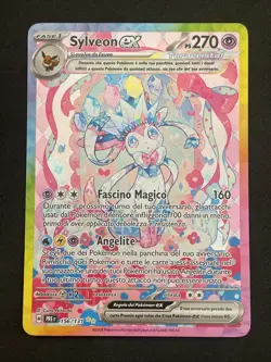 Pokemon TCG SYLVEON EX 156/131 Evoluzioni Prismatiche - 2025 ITA ITALIANO - Image 1