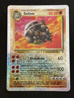 Pokemon TCG GOLEM 24/110 Legendary Collection - 2002 ENG ENGLISH - Image 1