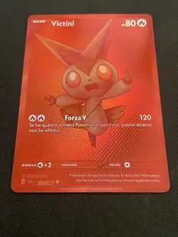 Pokemon TCG VICTINI 171/086 Luce Nera - 2025 ITA ITALIANO - Image 3