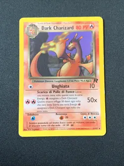 Pokemon TCG DARK CHARIZARD 21/82 Team Rocket - 2000 ITA ITALIANO - Image 1