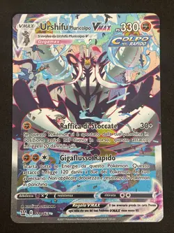 Pokemon TCG URSHIFU Pluricolpo VMAX 170/163 Stili di Lotta - 2021 ITA ITALIANO - Image 1