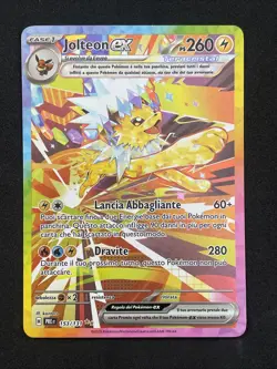 Pokemon TCG JOLTEON EX 153/131 Evoluzioni Prismatiche - 2025 ITA ITALIANO - Image 1