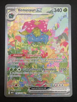 Pokemon TCG VENUSAUR EX 198/165 151 - 2023 ITA ITALIANO - Image 1