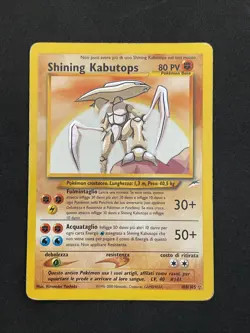 Pokemon TCG SHINING KABUTOPS 108/105 Neo Destiny - 2002 ITA ITALIANO - Image 1