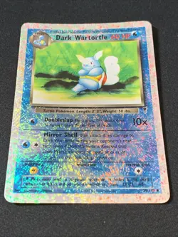 Pokemon TCG DARK WARTORTLE 39/110 Legendary Collection - 2002 ENG ENGLISH - Image 2