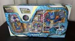 Pokemon TCG Lucario VStar Premium Collection Box Sealed - Image 1