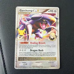 Pokemon 145/147 Garchomp C LV X Celebrations 25th Anniversary Mint - Image 1