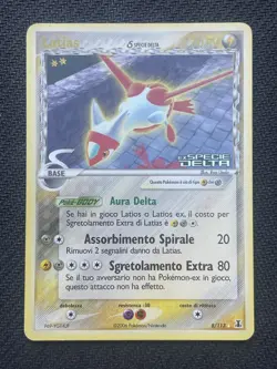 Pokemon TCG LATIAS 8/113 Delta Species - 2006 ITA ITALIANO STAMPED - Image 1