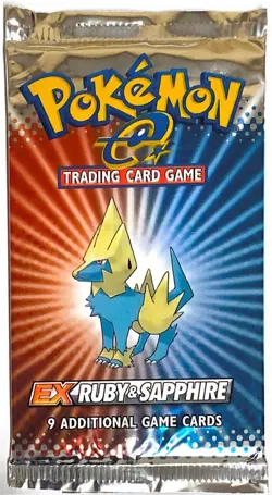 POKEMON TCG 1X Manectric Sealed Booster Pack - EX Ruby & Sapphire 2003 English - Image 2
