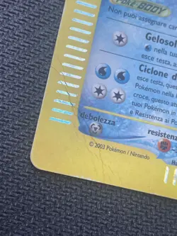 Pokemon TCG ARTICUNO H3/H32 Skyridge - 2003 ITA ITALIANO - Image 3