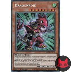 Yugioh Dragonroid BROL-EN011 Secret Rare 1st Edition NM - Image 1
