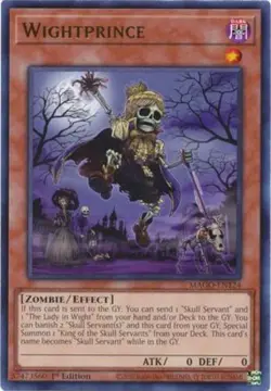 x3 Wightprince - MAGO-EN124 - Rare - 1st Edition Yu-Gi-Oh! M/NM - Image 1