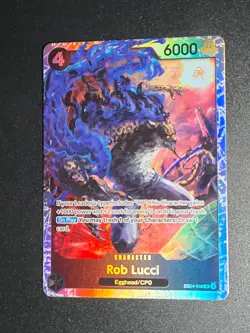 ONE PIECE - ROB LUCCI - EB04-048 - SUPER RARE ENGLISH OP15 / EB04 - BRAND NEW - Image 1