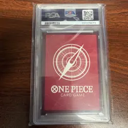 2025 ONE PIECE PROMOS BVB X ONE PIECE MATCH DAY 2025 003 MONKEY D. LUFFY PSA 9 - Image 2