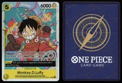 Monkey.D.Luffy OP07-109 Foil Premium Booster -The Best- Vol. 2 One Piece NM - Image 3