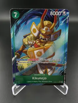 Kikunojo EB04-012 Super Rare The Azure Sea's Seven One Piece NM - Image 1