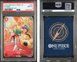 2024 ONE PIECE JAPANESE PRB01-PREMIUM BOOSTER THE BEST #006 OTAMA ALT ART PSA8 - Image 3