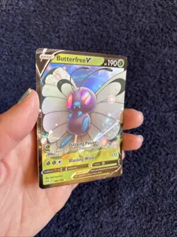 Butterfree V 001/189 Darkness Ablaze - NM Ultra Rare Pokemon Card - Image 3