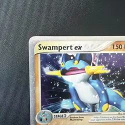 Swampert EX 95/95 Holo Rare Team Magma vs Team Aqua Pokemon Card. English, MP - Image 2
