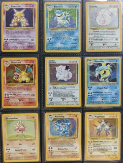 Complete Pokemon Card Base Set 102/102 WOTC 1999 Charizard, Blastoise, Venusaur - Image 1