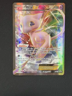 Pokemon Card Mew ex XY126 Alt Art Pokemon TCG Black Star Promo 2016 Rare - Image 1