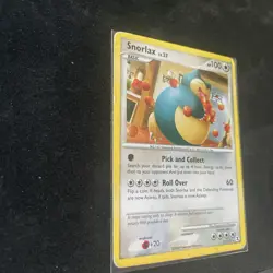 Snorlax 33/111 Rare Rising Rivals Pokemon Card - Image 3