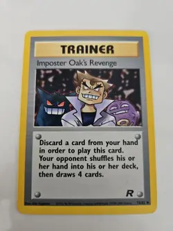Imposter Oak's Revenge, Pokemon Card - Image 1