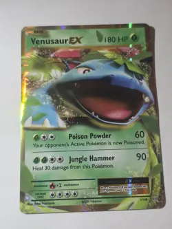 Pokemon TCG XY Venusaur EX Charizard EX M Blastoise EX Holo Card Lot - 3 Cards - Image 3