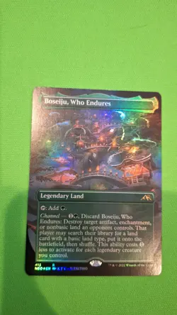 FOIL - Boseiju, Who Endures - NM - Borderless - Kamigawa - English MTG - Image 1