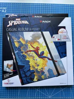 Gamegenic Magic: The Gathering Marvel’s Spider-Man 24-POCKET ALBUM New Unopened - Image 1