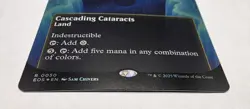 MTG Magic Cascading Cataracts 0050 Borderless Foil Edge Of Eternities - Image 2